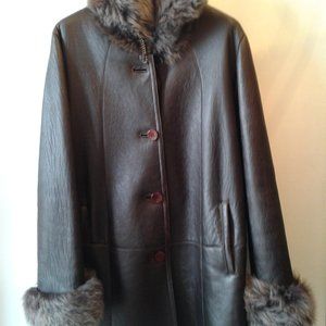 Original Shearling Leather Coat